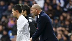 Zinedine Zidane posílá na hit Jamese Rodrígueze
