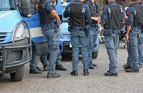 Italská policie (ilustraní snímek).