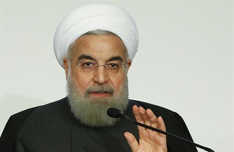Íránský prezident Rúhání.