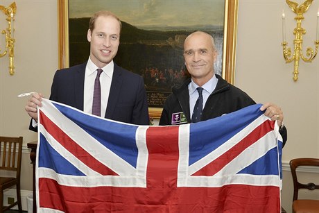 Henry Worsley s britským princem Williamem