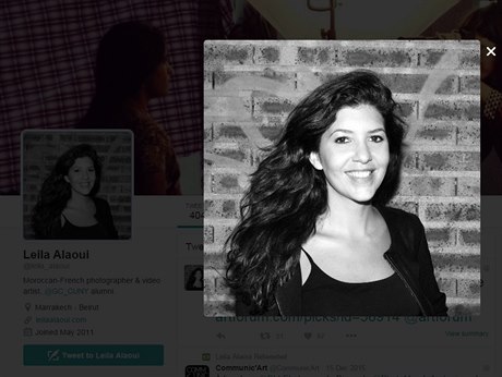 Leila Alaoui podlehla zranním, které utrpla pi teroristickém útoku v...