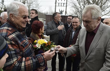 Prezident Milo Zeman se v Hodonín zúastnil tradiní zabijaky na Slováckém...