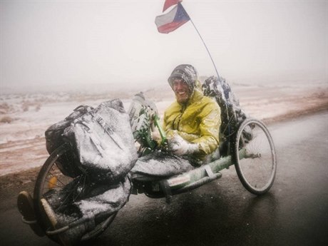 Cesta zasneným Atlasem.