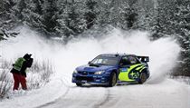 Auto na finsk rallye
