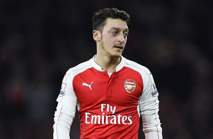 Mesut Özil z Arsenalu.