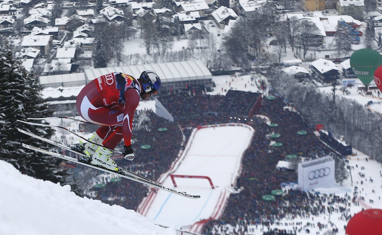 Norský ly�a� Aksel Lund Svindal.