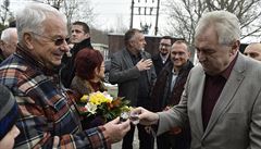 Prezident Milo Zeman se v Hodonín zúastnil tradiní zabijaky na Slováckém...