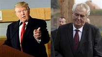 Prezident Zeman si v zahrani vyslouil pirovnn k Donaldu Trumpovi.