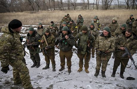 Ukrajint vojci.