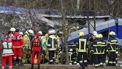 Vlakov netst v Bavorsku: deset mrtvch a 80 zrannch. Zejm kvli lidsk chyb