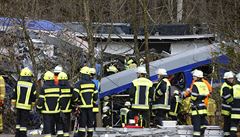Výpravčí, který zavinil vykolejení vlaku v Bavorsku, místo práce hrál na mobilu hry
