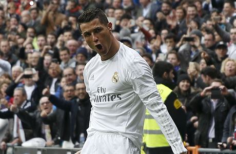 Ronaldo slaví.