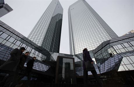 Centrla Deutsche Bank ve Frankfurtu