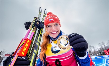 Gabriela Soukalová je momentáln nejvtí eskou biatlonovou hvzdou.