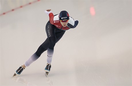 Martina Sáblíková zaostala za medailí o necelou sekundu.