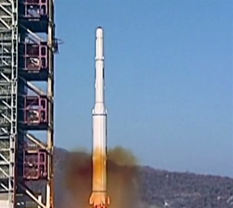 Severní Korea zveejnila video ze startu balistické rakety.