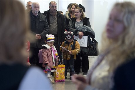 Tetí skupina kesanských uprchlík z Iráku picestovala 19. února do Prahy