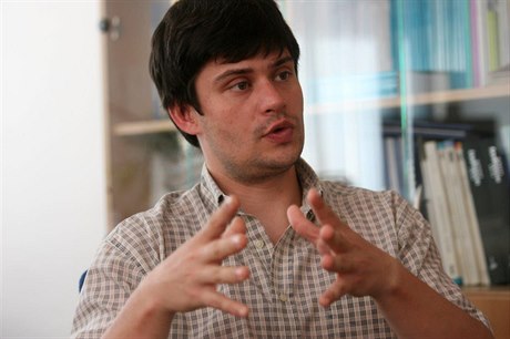 Tomáš Lebeda, politolog a sociolog.