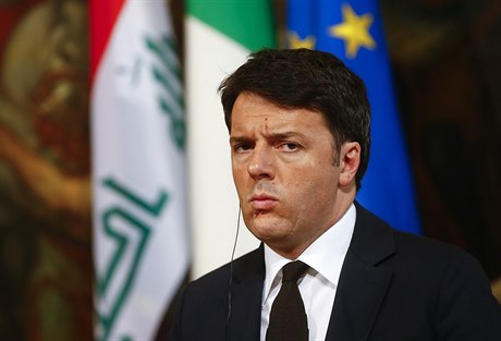 Italský premiér Matteo Renzi.