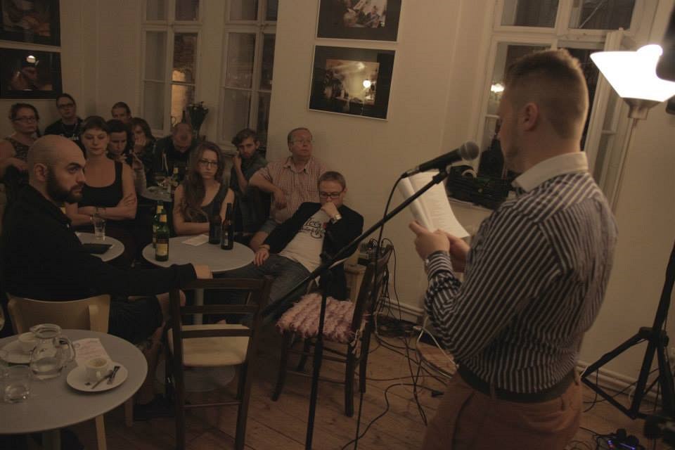 Literární ve�er pro mladé básníky na festivalu Ortenova Kutná Hora.
