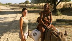 Himbka na oslíkovi