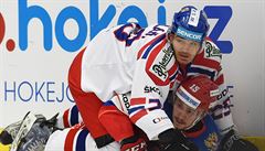 Hokejové utkání seriálu Euro Hockey Tour: R - Rusko, 11. února v Tinci. Jan...