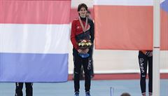 Martina Sáblíková zahájila ME ve víceboji pátým místem.