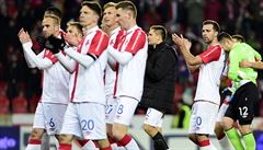 Utkání 17. kola první fotbalové ligy SK Slavia Praha - FC Zbrojovka Brno 13....