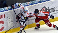 Utkání 45. kola hokejové extraligy: Piráti Chomutov - HC Olomouc, 17. února v...