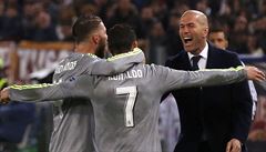 AS ím - Real Madrid, radost hostí