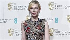 Cate Blanchettová na britských filmových cenách.