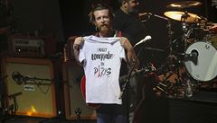 V Paíi opt vystoupila americká rocková skupina Eagles of Death Metal, na...