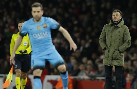 Liga mistr - Arsenal vs. Barcelona (Luis Enrique)