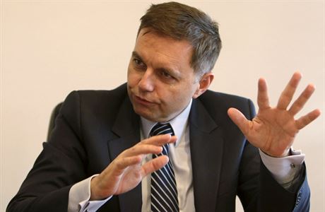Slovenský ministr financí Peter Kaimír.