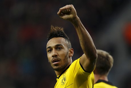 O výhe Dortmundu rozhodl u v 11. minut Pierre-Emerick Aubameyang