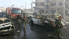Útoky v centru Homsu si krom mrtvých vyádaly rovn desítky zranných.