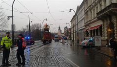Smetanovo náb�e�í v Praze je uzav�eno kv�li úniku plynu.