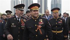Prezident autonomní eenské republiky Ramzan Kadyrov má podporu Putina