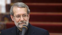 Hlavní íránský vyjednava Alí Laridání, který se významn zaslouil o dohodu...