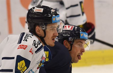 Utkn 51. kola hokejov extraligy: HC Vtkovice Steel - Bl Tygi Liberec.