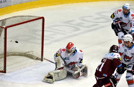 Utkn 51. kola hokejov extraligy: Pirti Chomutov - HC Sparta Praha, 1....