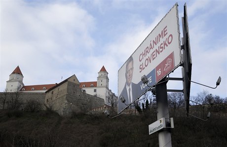 Billboard vládního Smru-SD.