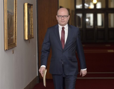 Premiér Bohuslav Sobotka.