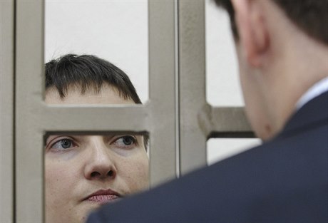Ani za mřížemi neztratila Naďa Savčenková svou bojovnou povahu.