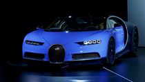 Nov vz Bugatti Chiron na enevskm autosalonu. Jde o aktuln nejrychlej...
