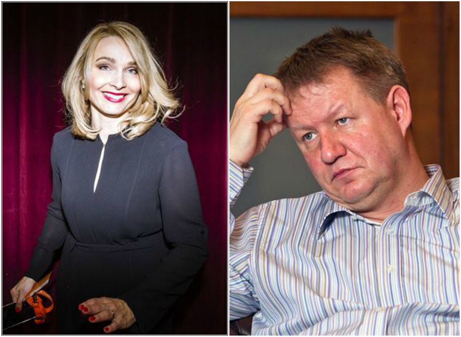 Ministr zdravotnictví Svatopluk N�me�ek a jeho nám�stkyn� Lenka Teska Arno�tová.