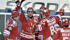 Pedkolo play off hokejové extraligy - 1. zápas: PSG Zlín - HC Ocelái Tinec,...