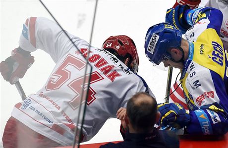 Tet utkn pedkola play off hokejov extraligy: HC Oceli Tinec - PSG Zln.