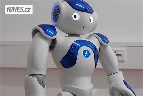 Robot z Centra robotiky v Plzni.