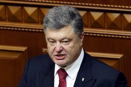 Ukrajinský prezident Petro Poroenko.